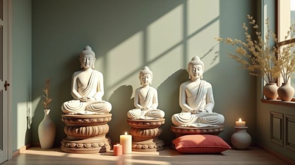 Têtes de bouddha : ajoutez une touche zen à votre décoration