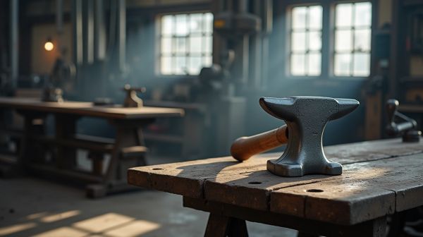 Un marteau pilon industriel pour tous vos travaux de forge